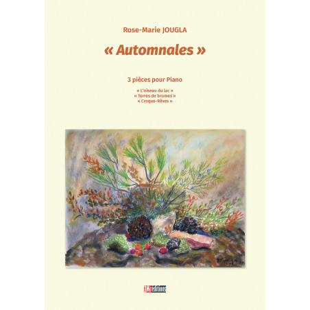 Automnales 3 pièces pour piano - Rose-Marie Jougla