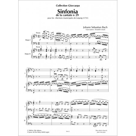 Sinfonia - J S Bach