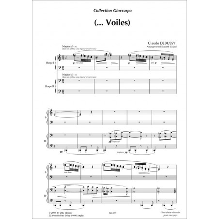 (...Voiles) Claude Debussy