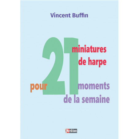 Vincent Buffin - 21 miniayures de harpe