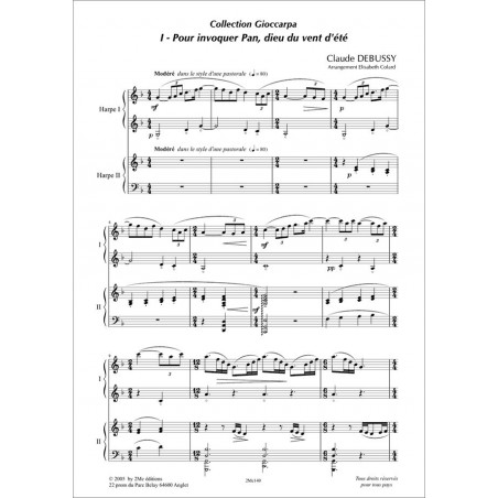 I - Pour invoquer Pan, dieu du vent d’été - Debussy