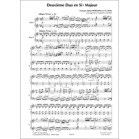 Deuxième duo en Sib Majeur - François Adrien Boieldieu