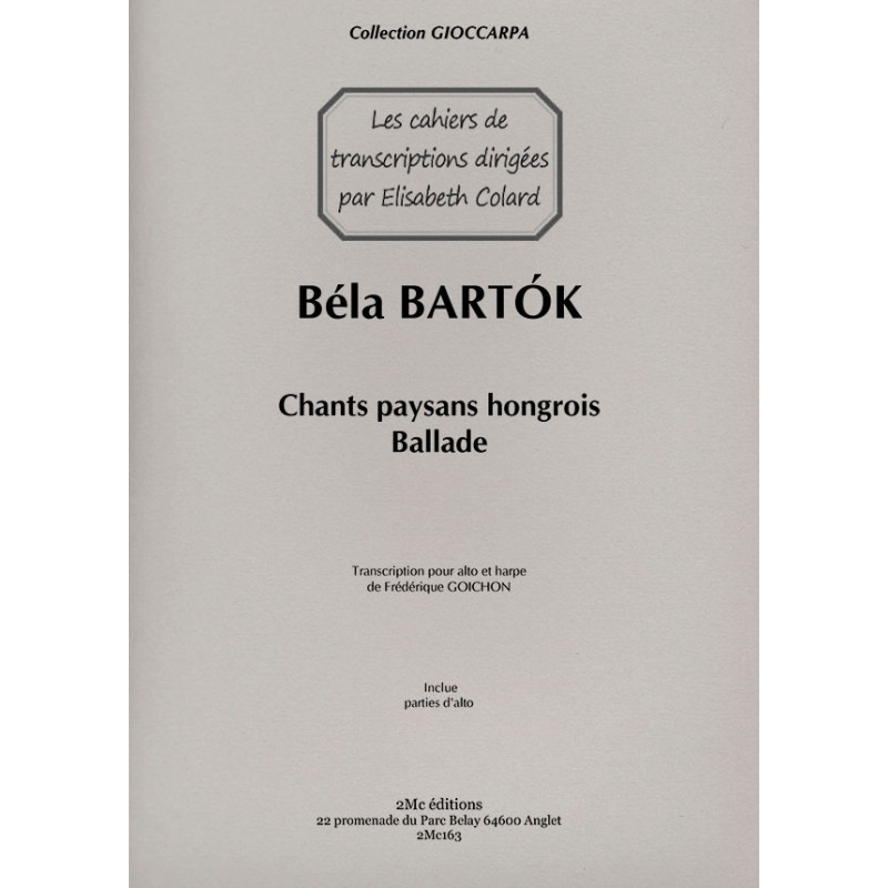 Ballade - Béla Bartok