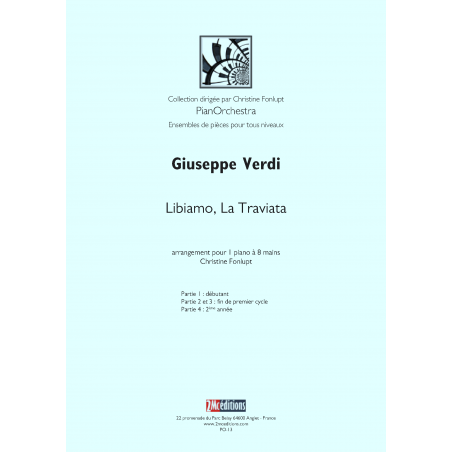 La Traviata 1 piano 8 mains