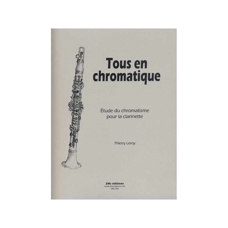 gammes chromatiques pour la clarinette