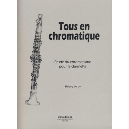 gammes chromatiques pour la clarinette