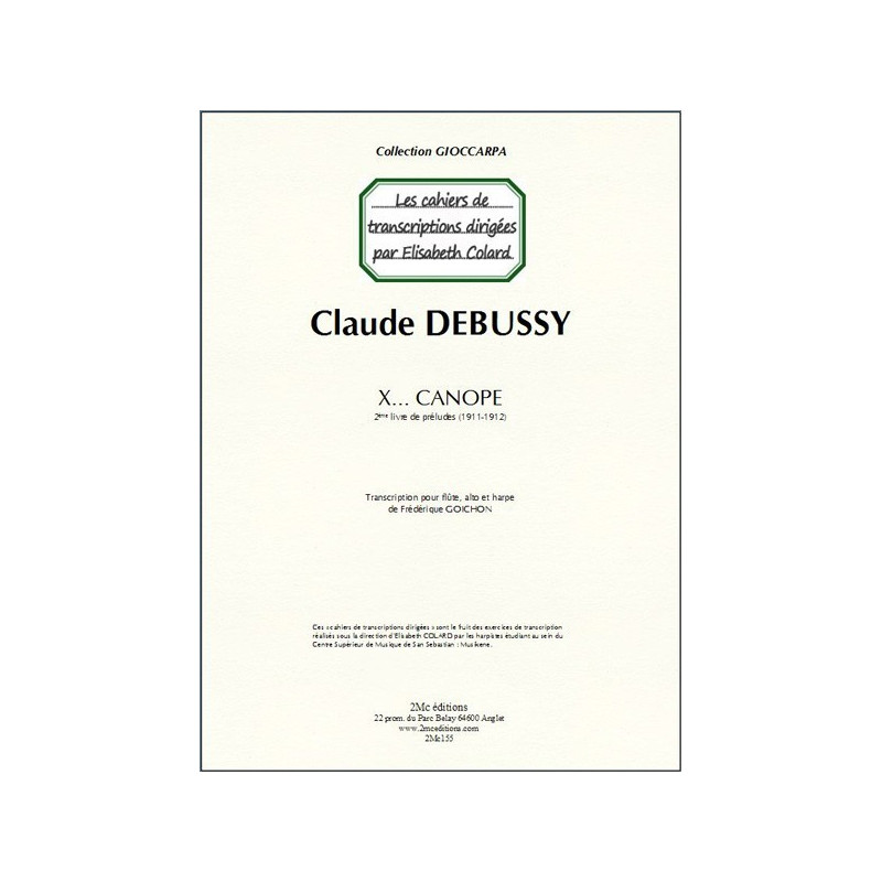 Claude Debussy Canope