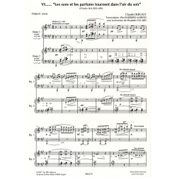 Les Sons et les Parfums - Claude Debussy - Les Cahiers de Transcriptions.