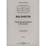Bartok 4 airs anciens couverture
