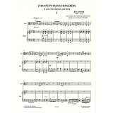 Bartok 6 airs de danse anciens Harpe & alto