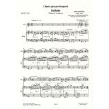 Bartok Ballade pour Alto et harpe score