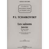 Tchaikovsky Les saisons Janvier pour flûte, alto et harpe couv