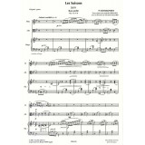 Tchaikovsky Les saisons Juin pour flûte, alto et harpe score