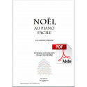 Noel au piano facile couverture