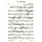 Debussy Bruyères pour flûte, alto et harpe