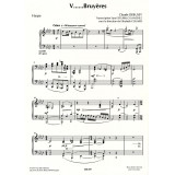 Debussy Bruyères pour flûte, alto et harpe - Harpe