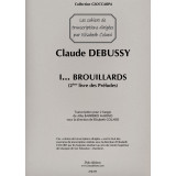 Debussy Brouillards pour deux harpes Couv