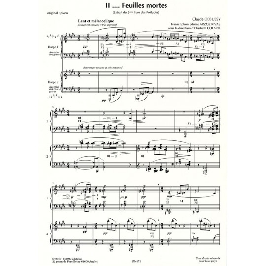 Debussy Feuilles Mortes