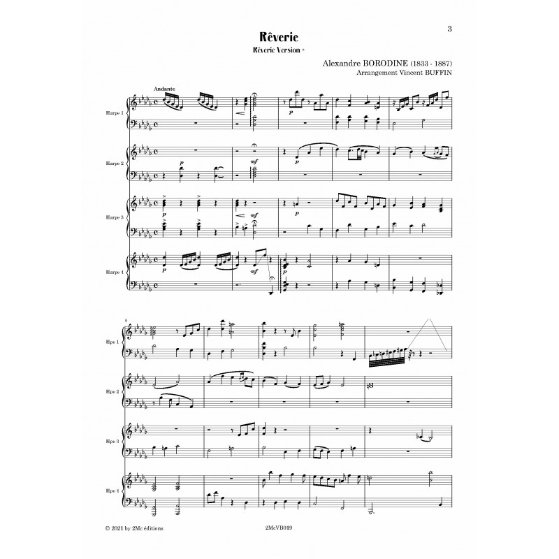 Rêverie & version + d'Alexandre Borodine