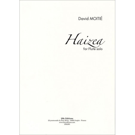 Haizea pièce pour flûte solo