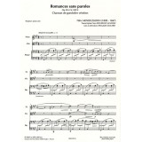 Romances sans paroles - F. Mendelssohn Flûte, Alto et Harpe