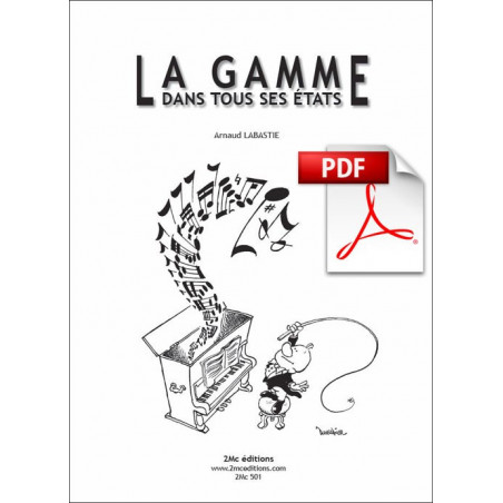 Cahier de gammes pour piano - La Gamme dans tous ses états