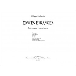 Contes Étranges – 7 pièces pour violon et piano