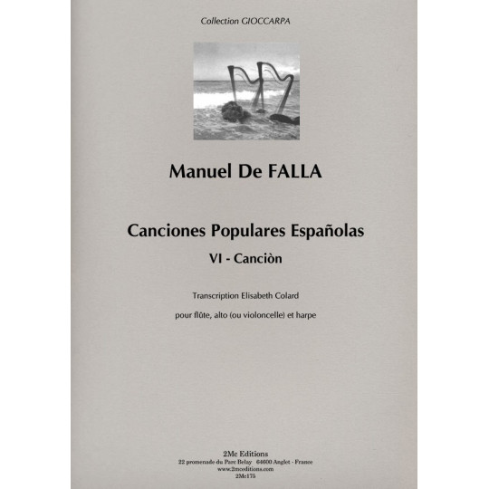 Manuel De Falla - Canciòn pour flûte, alto et harpe