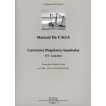 Canción – Manuel de Falla pour flûte, alto ou violoncelle et harpe
