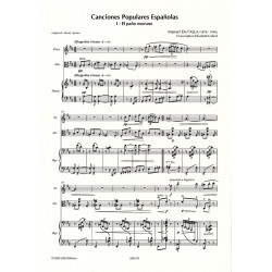 El paño moruno – Manuel de Falla | Flûte, alto ou violoncelle et harpe