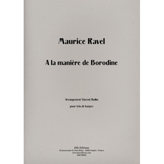 Ravel A la manière de Borodine