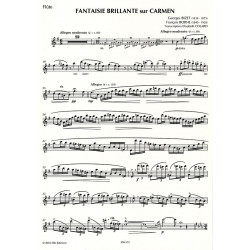 Fantaisie brillante sur Carmen | Flûte, alto ou violoncelle et harpe