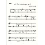 Brahms - Valse n°15 lab maj op39 Harpe 1