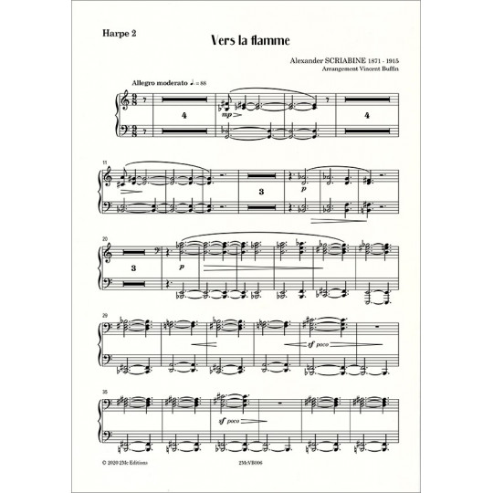 Scriabine - Vers la flamme Harpe 2