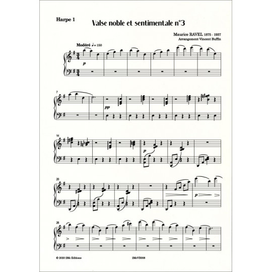 Maurice Ravel Valse noble et sentimentale n°3