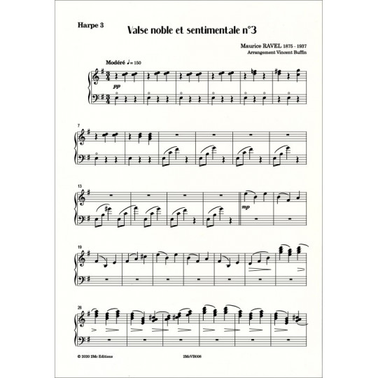 Maurice Ravel Valse noble et sentimentale n°3