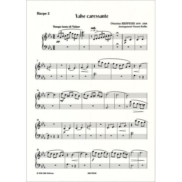 Respighi  Valse caressante  Harpe 2