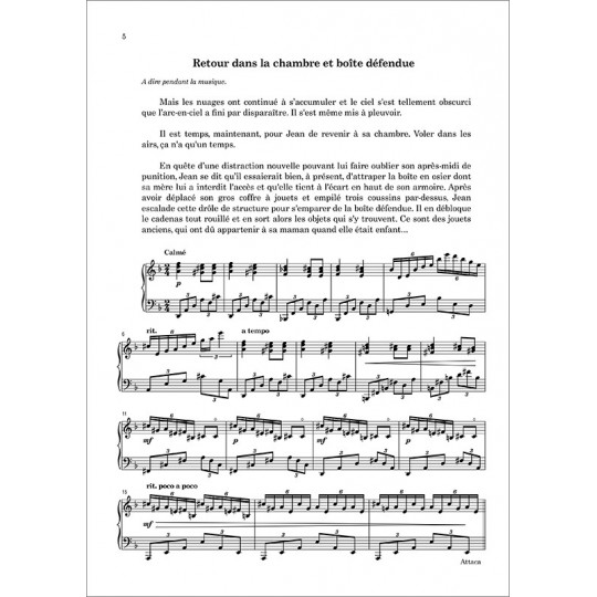 La punition conte musical pour voix et harpe
