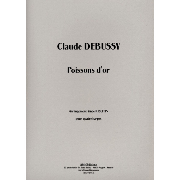 Debussy Poissons d'or