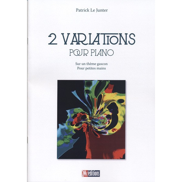 2 Variations pour piano - Patrick Le Junter