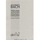 Suites de Bach 1 et 2 Transcription pour clarinette