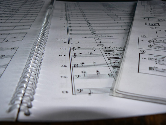 Gravure musicale chez 2Mc Editions Score et part