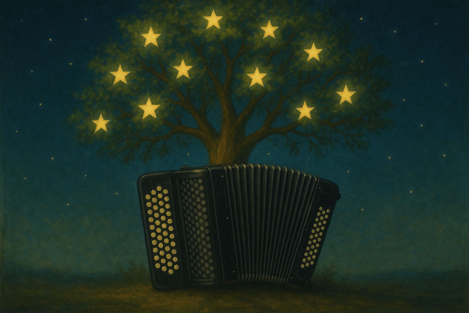 l'arbre étoiles - 2 recueils de pièces faciles pour accordéoniste débutant