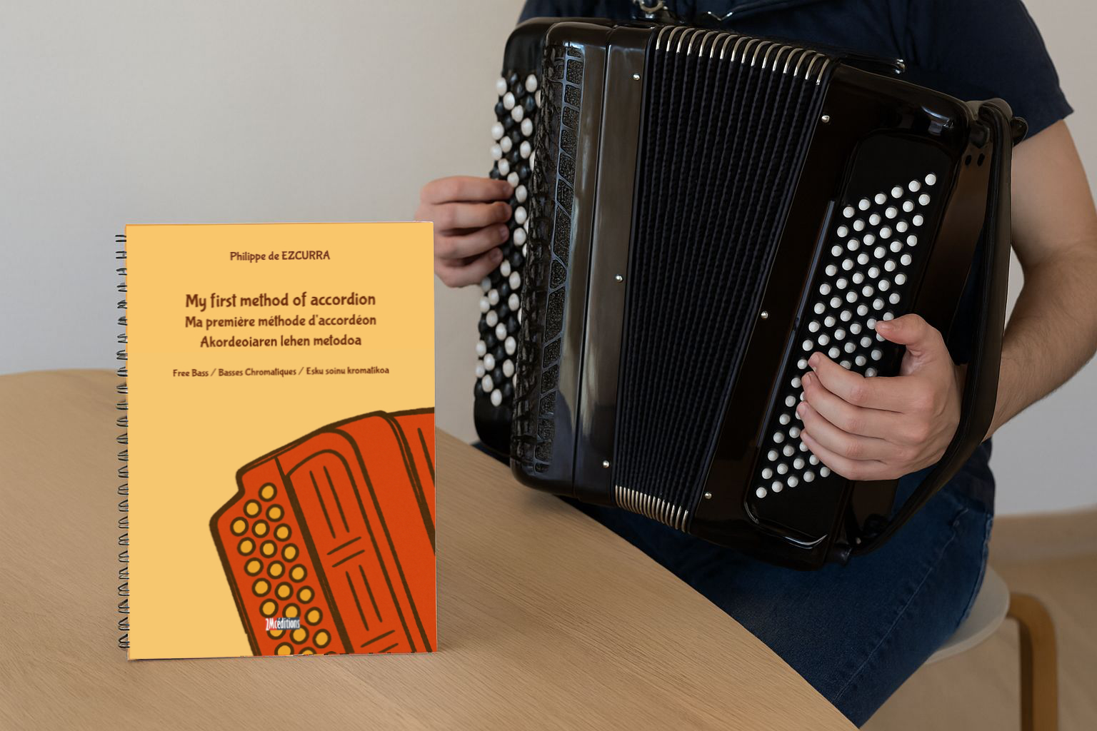Ma première méthode d'accordéon - méthode au concept novateur